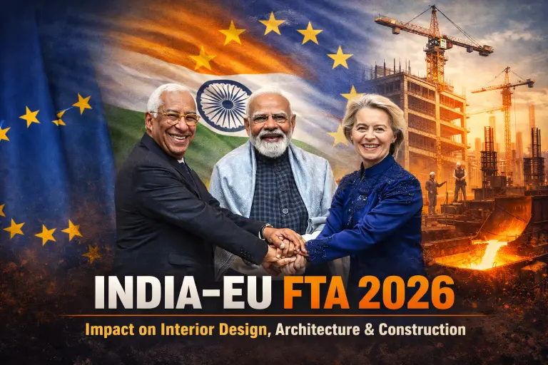 India–EU FTA Interior Design Impact 2026: Architecture & Construction Explained
