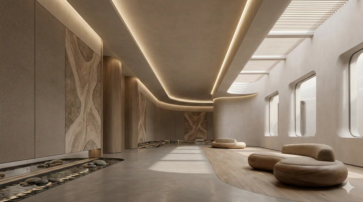 Commercial Interior Design Trends 2026: Why Stress-Reducing Spaces Are Replacing Open Offices